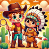 Cowboy & Indianen